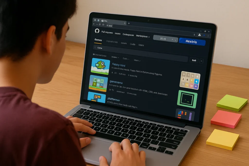 GitHub Games